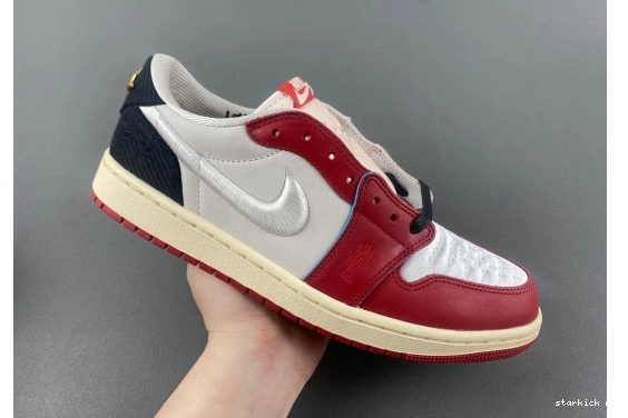 (Numbered) Jordan OG 1 HV6157-100 Trophy Retro Low Card Home Rookie Room 0730